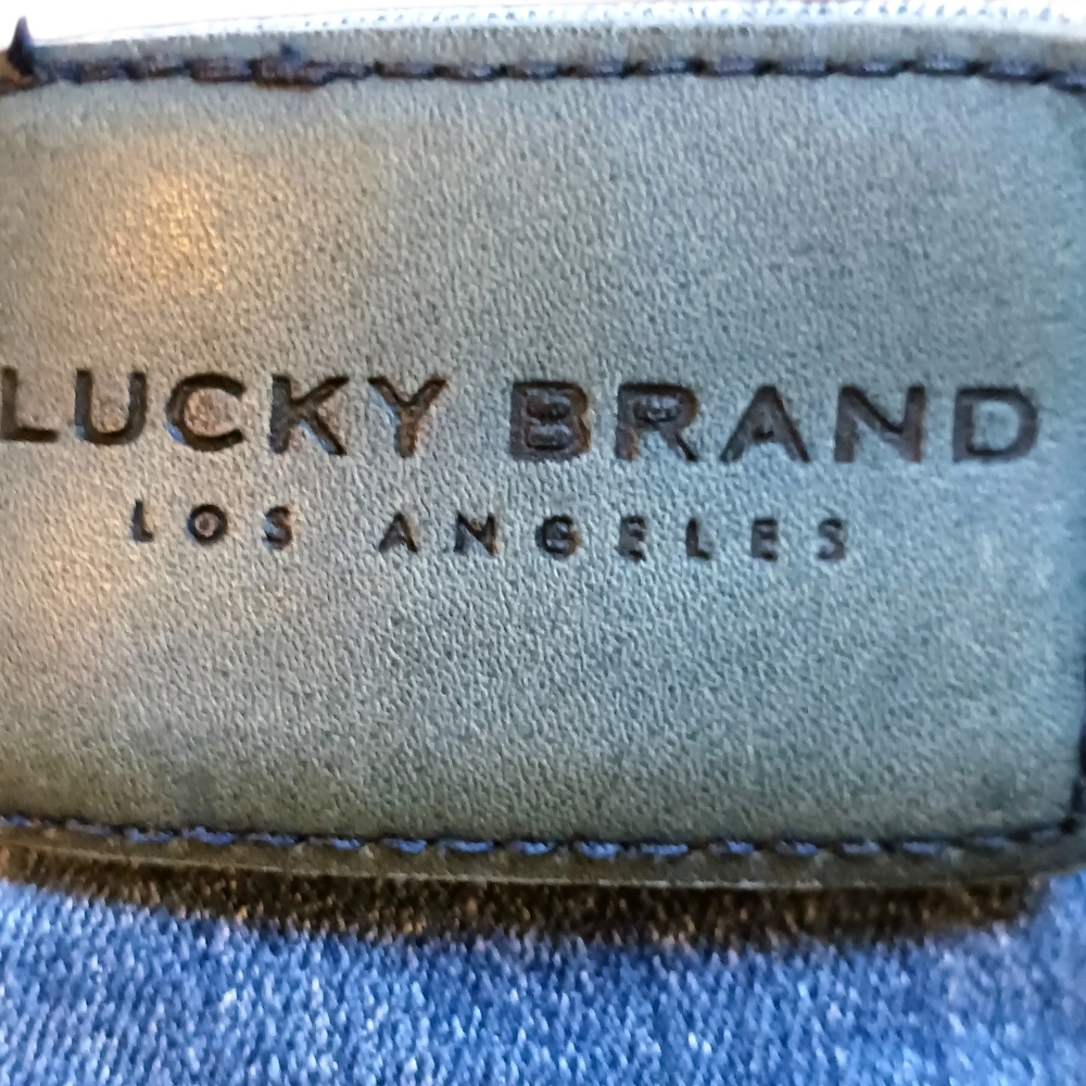 Lucky Brand 223 Straight Jeans | Dark Wash Denim | Men’s 38x32 | EUC - Picture 6 of 10